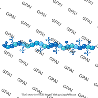 Heparin molecular chain