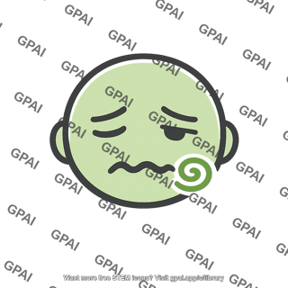 Nausea face icon