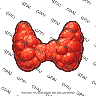 Thyroid gland inflamed