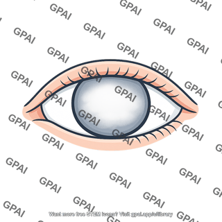 Eye blinded