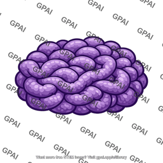 Purple brain
