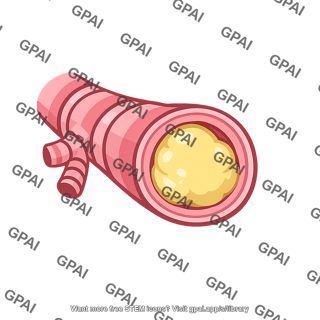 Bronchiole mucus filled