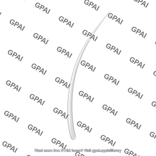 Gray hair strand