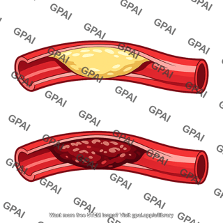 Coronary artery occluded