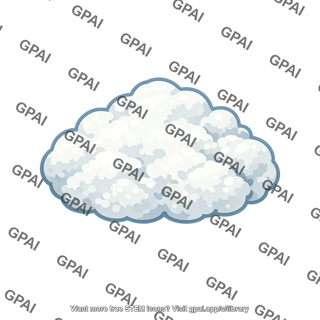 Fluffy cloud