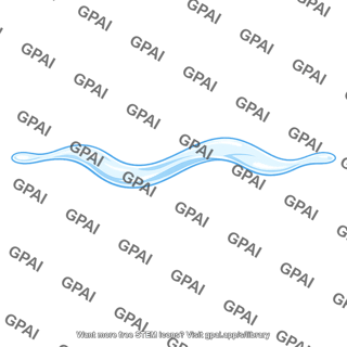 Free fluid rivulet