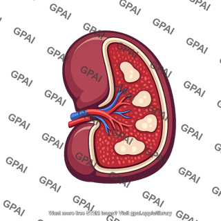 Spleen cutaway