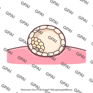 Blastocyst implanted