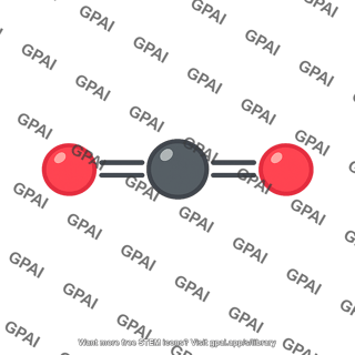 Carbon dioxide molecule