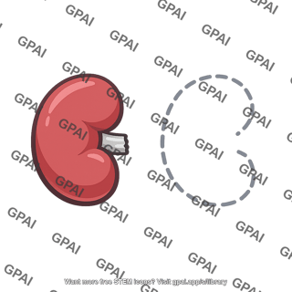 Kidney removed icon