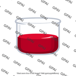 Blood volume contained icon