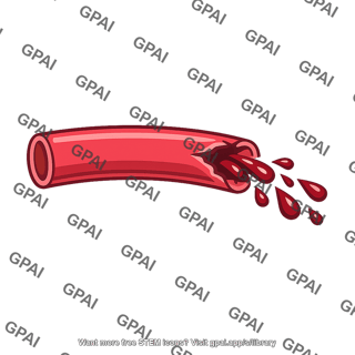 Blood vessel hemorrhaging