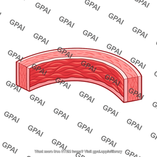 Artery wall