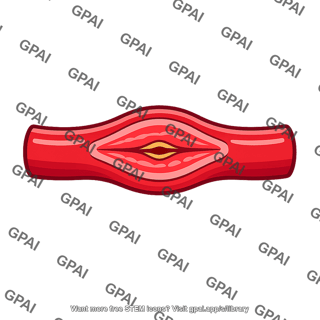 Constricted artery