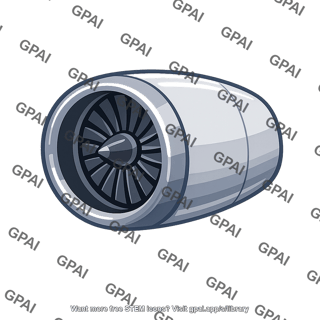 Jet airplane engine