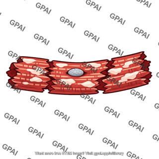 Muscle fiber degenerating