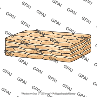 Corneum of skin