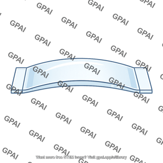 Cylindrical lens convex