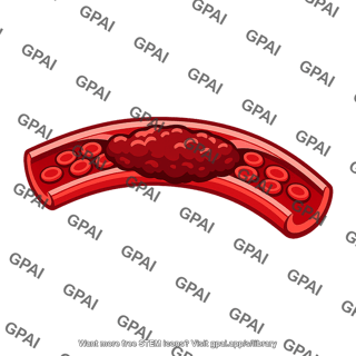 Blood vessel clotted