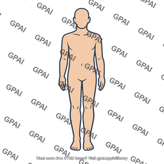 Person upright