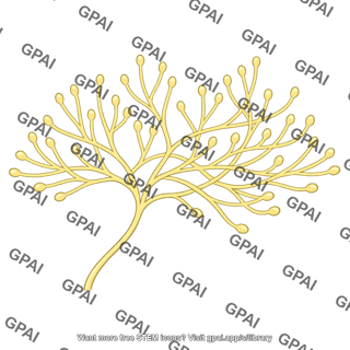 Taste nerve fiber terminal network