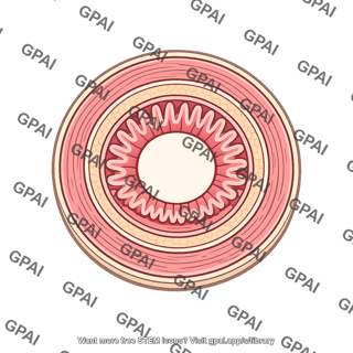 Gut cross section