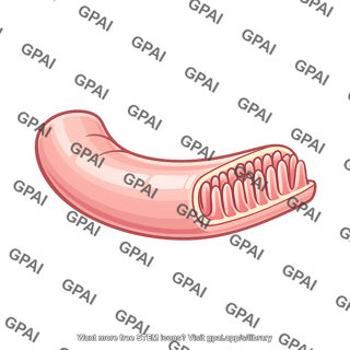 Ileum cutaway villi