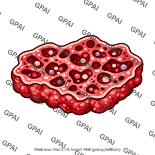 Red bone marrow fragment