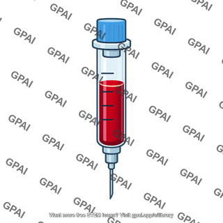 Arterial blood sample syringe