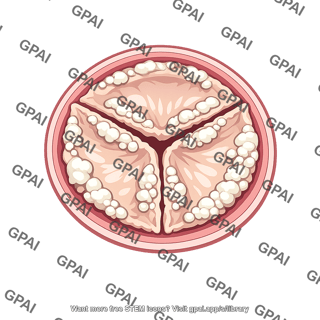 Aortic valve calcific