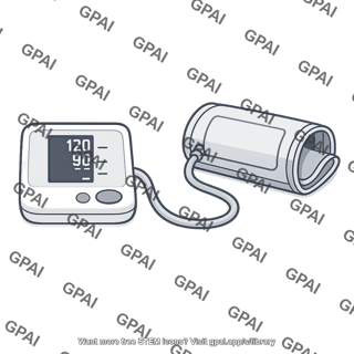 Automated oscillometric blood pressure monitor