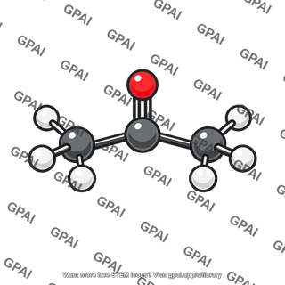 Acetone 3d