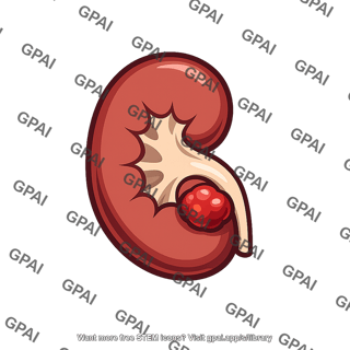 Kidney with tumor