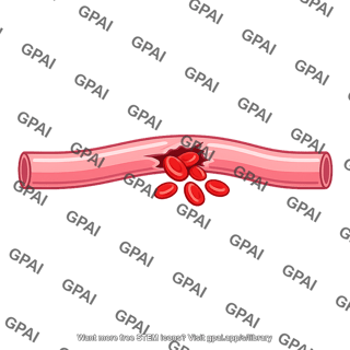 Capillary ruptured