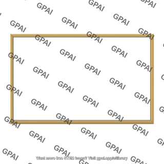 Gold picture frame
