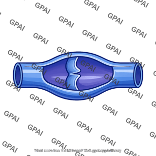 Vein distended
