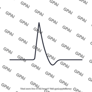 Muscle action potential trace