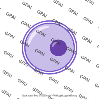 Cell nucleus with nucleolus