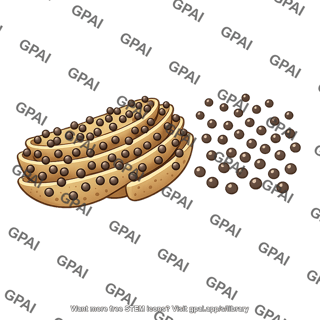 Ribosomes on rough er and free in cytoplasm
