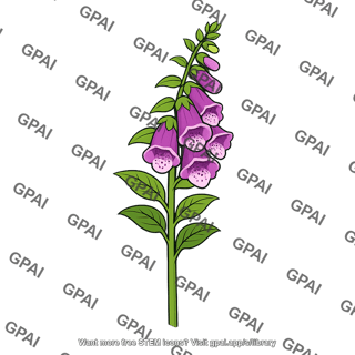 Digitalis plant