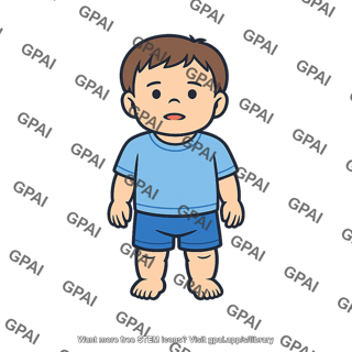Cartoon boy
