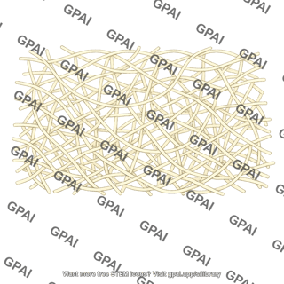 Protein fiber meshwork