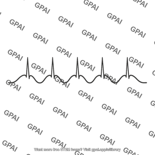 Repetitive spike potential trace