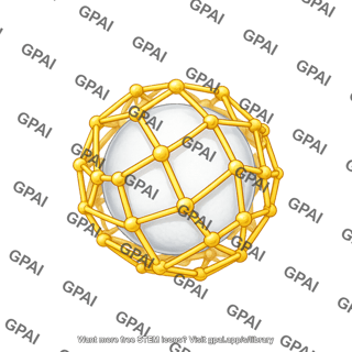 Clathrin coated vesicle soccer ball