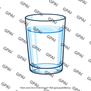 Glass of water