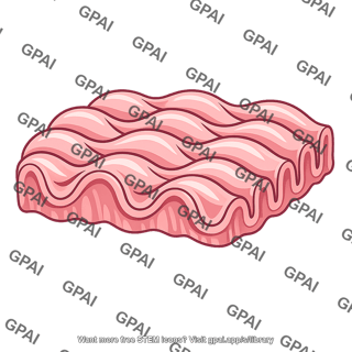 Gastrointestinal mucosa infolded