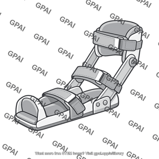 Orthopedic leg brace