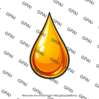 Urine droplet concentrated
