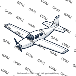 Airplane top oblique