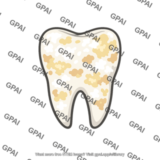 Tooth mottled